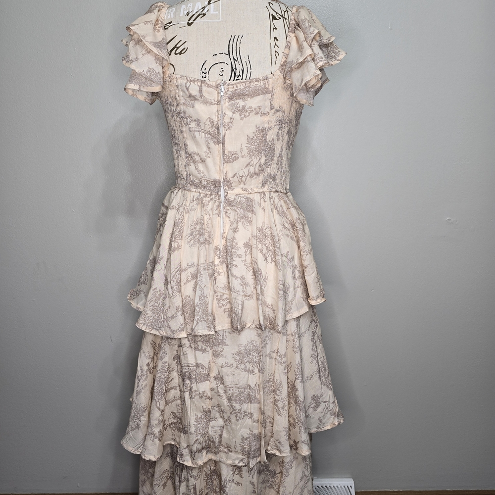 NWT Ruffle Dress - Picture 3 of 4